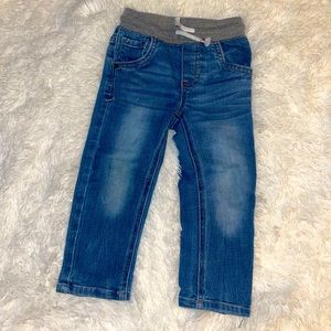Cat & Jacket Straight Pull-on Jeans